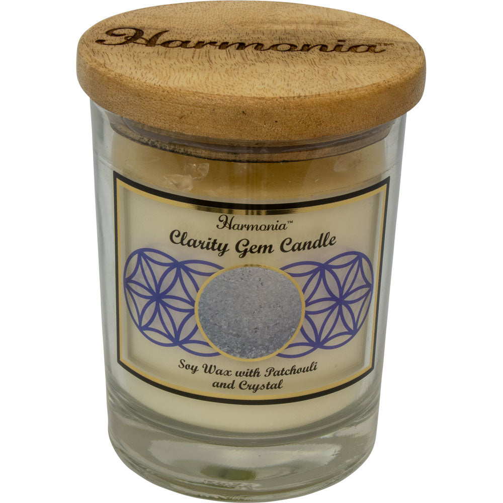 Harmonia Soy Gem Candle - Clarity Crystal -9oz